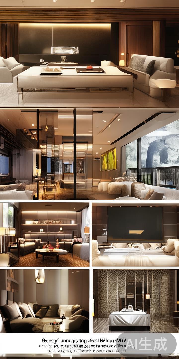 在新葡京的尊享区，宾客可以入住专属的豪华套房。这些